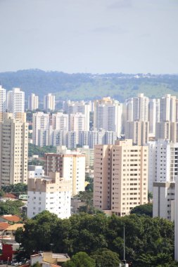 Goinia Gois şehrinin havadan görünüşü