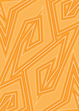 Basit sarı kabile çizgisi desenli soyut bir arkaplan 