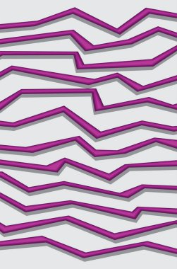 Mor çizgili zikzak çizgileri desenli soyut arkaplan