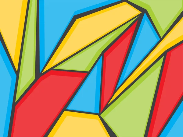 Renkli geometrik desenli soyut arkaplan
