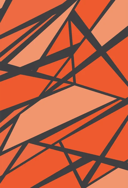 幾何学的線型パターンを持つ抽象的背景 — ストックベクタ