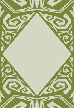 Kıvırcık kabile dövmesi desenli soyut arkaplan