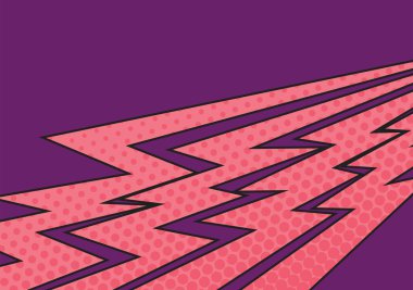 Pembe ışık ve yarım ton desenli soyut arkaplan