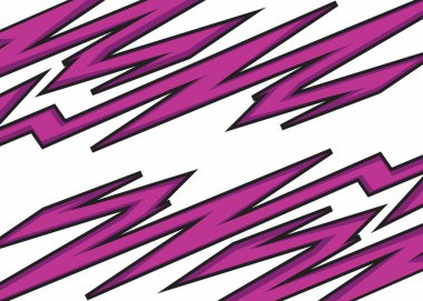 Sivri uçlu zigzag desenli soyut arkaplan