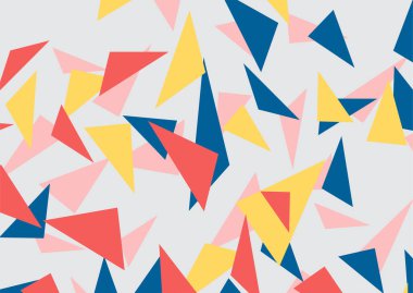 Düzensiz üçgen desenli basit arkaplan