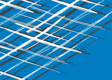 Çizim çizimi şablonu ile soyut arkaplan