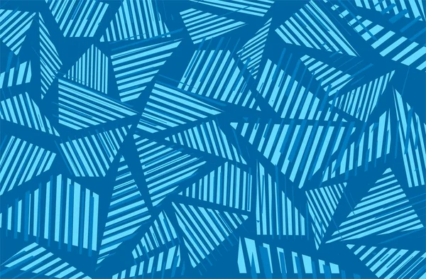 Soyut üçgen desenli minimalist mavi arkaplan