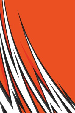 Sivri uçlu zigzag desenli soyut arkaplan