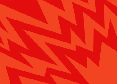 Kırmızı zigzag çizgisi desenli soyut arkaplan