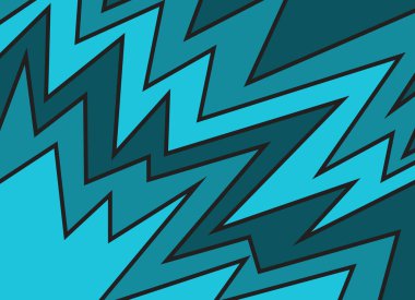Gradyan mavi zigzag çizgisi desenli soyut arkaplan