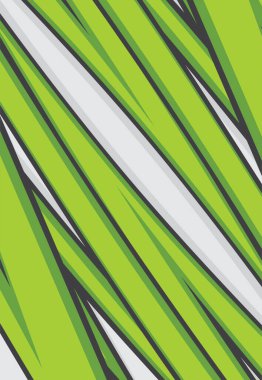 Yeşil eğimli çizgi desenli soyut arkaplan