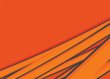 Turuncu gradyan çizgiler desenli soyut arkaplan