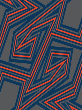 Basit kabile çizgisi desenli soyut arkaplan 