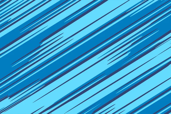 青いスラッシュ行のパターンを持つ抽象的な背景 — ストックベクタ