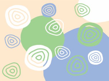 Çember çizgisi desenli soyut arkaplan