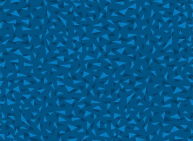 Mavi düzensiz üçgen desenli basit arkaplan