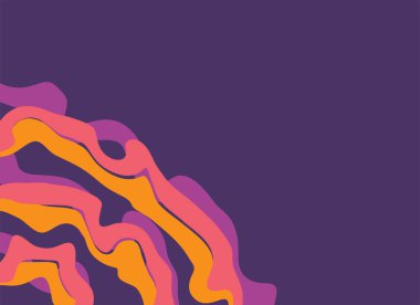 Sallanan sıvı desenli minimalist arkaplan