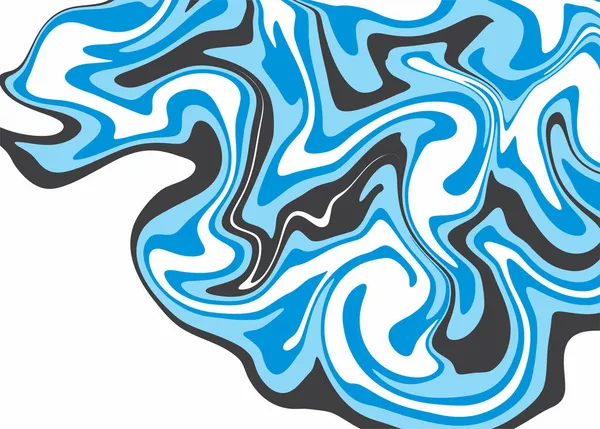 Mavi soyut yağlı boya dokusunun bir çizimi.