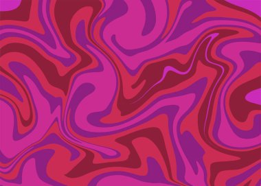 Soyut pembe ve mor yağlı boya dokusunun bir çizimi.