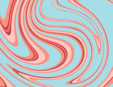 Basit pembe dalga çizgileri desenli soyut arkaplan