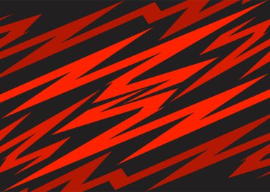 Kırmızı çizgili zikzak çizgisi desenli soyut arkaplan