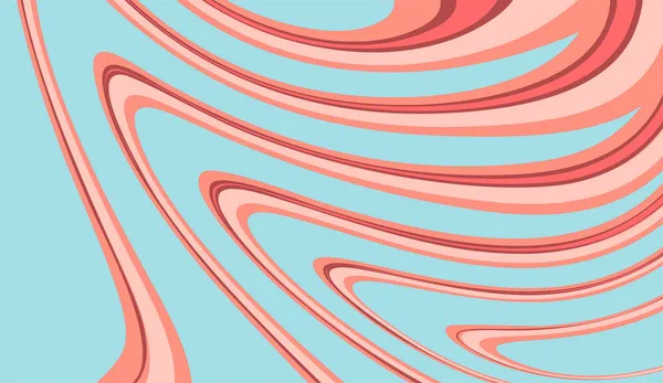 Abstract Achtergrond Met Eenvoudige Roze Golvende Lijnen Patroon — Stockvector