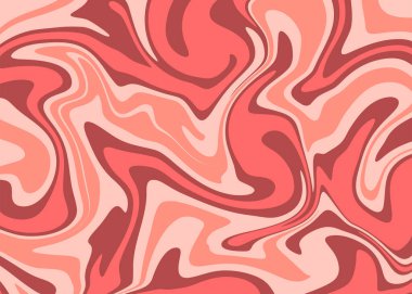 Soyut pembe yağlı boya dokusunun bir çizimi