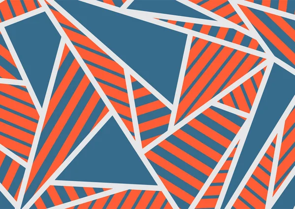 Soyut üçgen ve çizgi desenli minimalist arkaplan