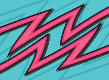 Retro renk temalı ve bazı kopyalama alanındaki desenler