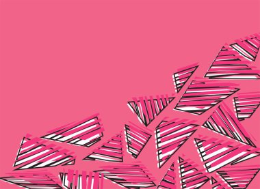 Soyut üçgen çizgili minimalist arkaplan ve bazı kopyalama alanı