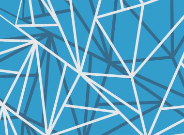 Mavi geometrik çizgi desenli soyut arkaplan