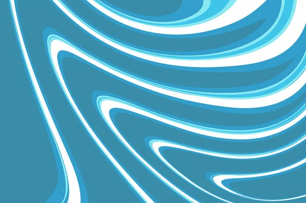 Wellenförmige Bewegungslinien Mit Sanftem Farbthema — Stockvektor