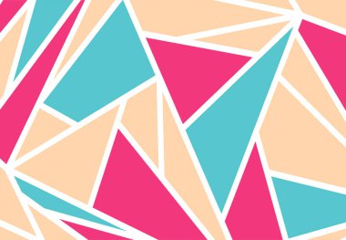 Renkli çokgen desenli soyut arkaplan