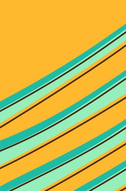 Dalgalı çizgili desenli basit arkaplan