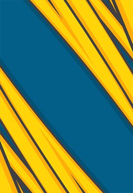 İsveç bayrağı renk temalı soyut arkaplan