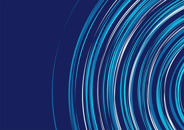 Çember çizgileri desenli basit mavi arkaplan