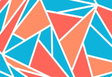 Renkli çokgen desenli soyut arkaplan