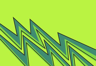 Gradyan zigzag deseni ve bazı kopyalama alanı olan soyut arkaplan