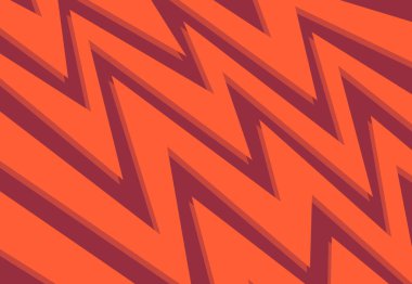 Gradyan zigzag çizgisi desenli basit arkaplan