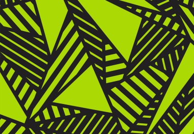 Soyut üçgen ve çizgi desenli basit arkaplan