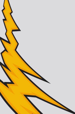 Dikenli ve sivri uçlu zigzag desenli soyut arkaplan ve bazı kopyalama alanı