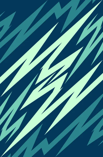 Fondo Abstracto Con Espigas Patrón Zigzag Dentado — Vector de stock