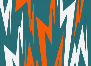 Dikenli ve zikzak çizgisi desenli soyut arkaplan 