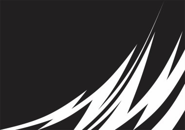 Sivri uçlu ve keskin çizgi desenli soyut arkaplan ve bazı kopyalama boşluğu