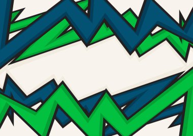 Sivri uçlu zigzag desenli soyut arkaplan