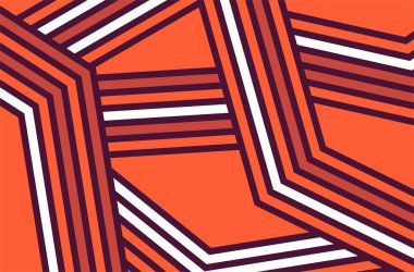 Soyut çizgi desenli basit arkaplan