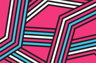 Soyut çizgi desenli basit arkaplan