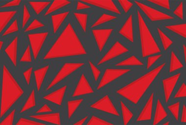 Düzensiz üçgen desenli basit arkaplan