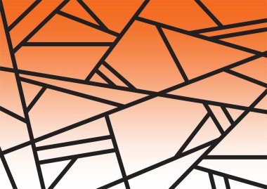 Soyut çizgiler ve geometrik çizgiler desenli minimalist arkaplan