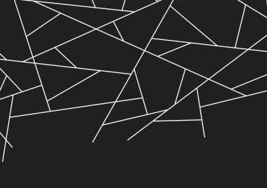 Soyut düzensiz çizgi desenli basit arkaplan